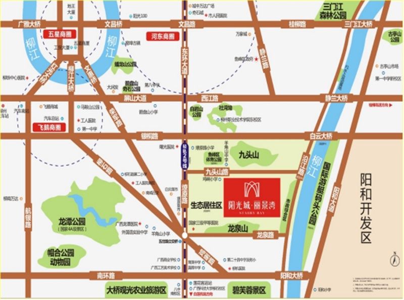 区位图