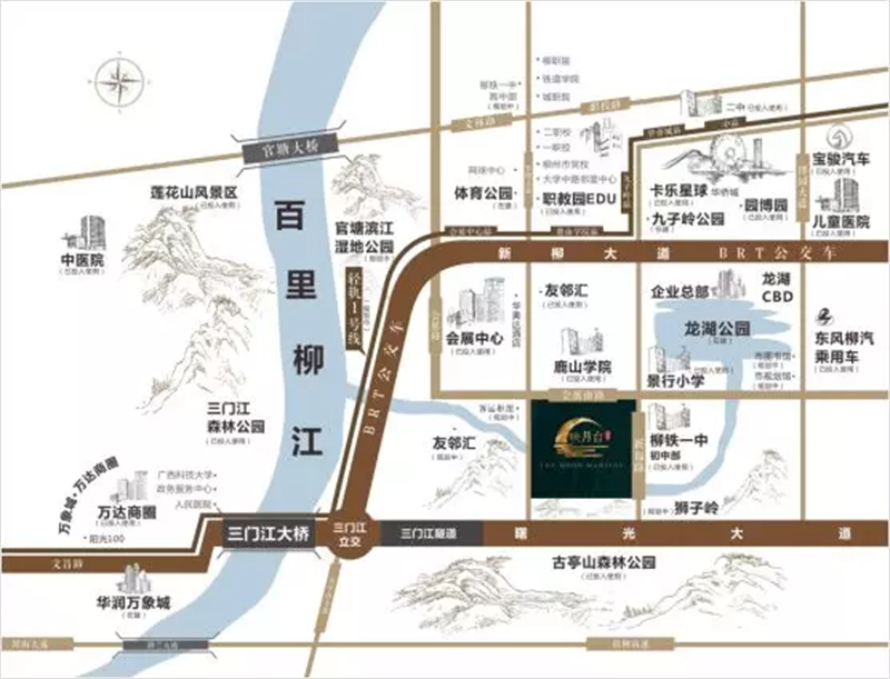 区位图