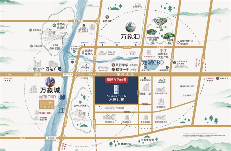 区位图